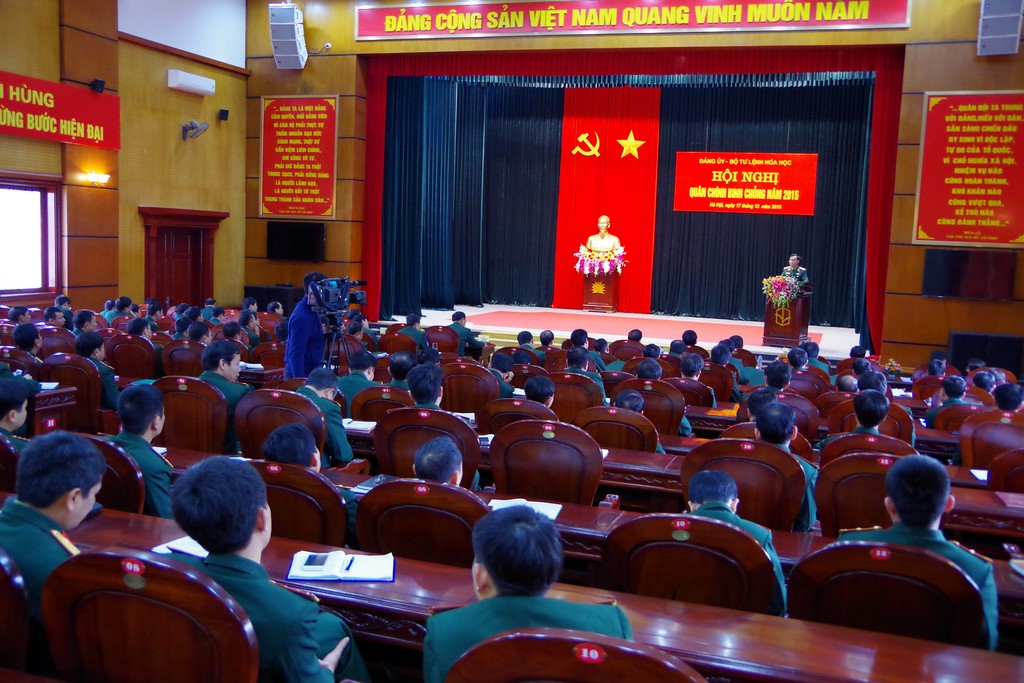 Binh chủng Hóa học tổ chức Hội nghị Quân chính năm 2015