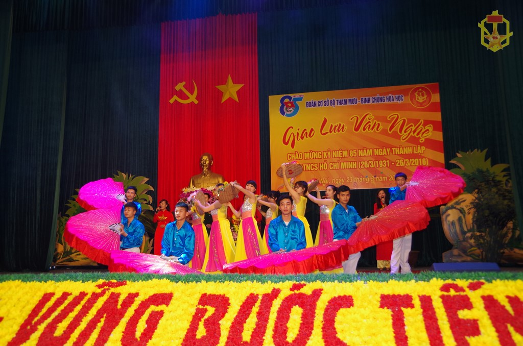 Đoàn cơ sở Bộ Tham mưu, Binh chủng Hóa học giao lưu văn nghệ chào mừng kỷ niệm 85 năm ngày thành lập Đoàn TNCS Hồ Chí Minh (26/3/1931 - 26/3/2016)