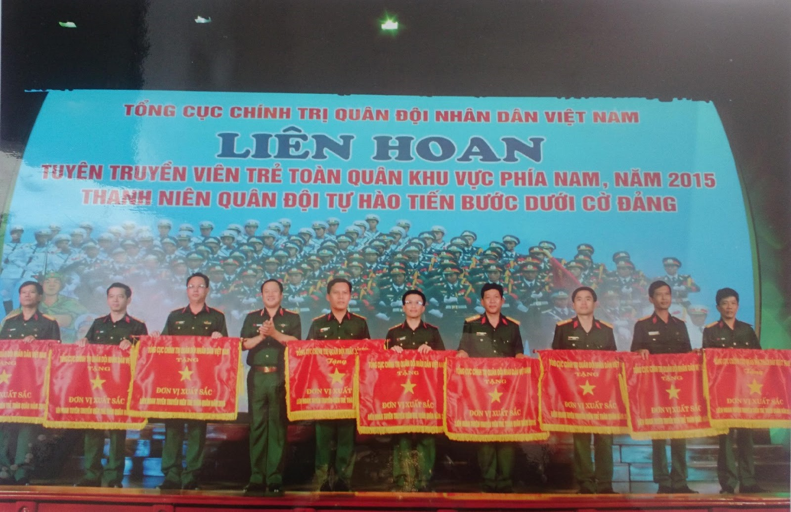 Đoàn cơ sở Lữ đoàn 87 đạt xuất sắc trong Liên hoan tuyên truyền viên trẻ toàn quân năm 2015.
