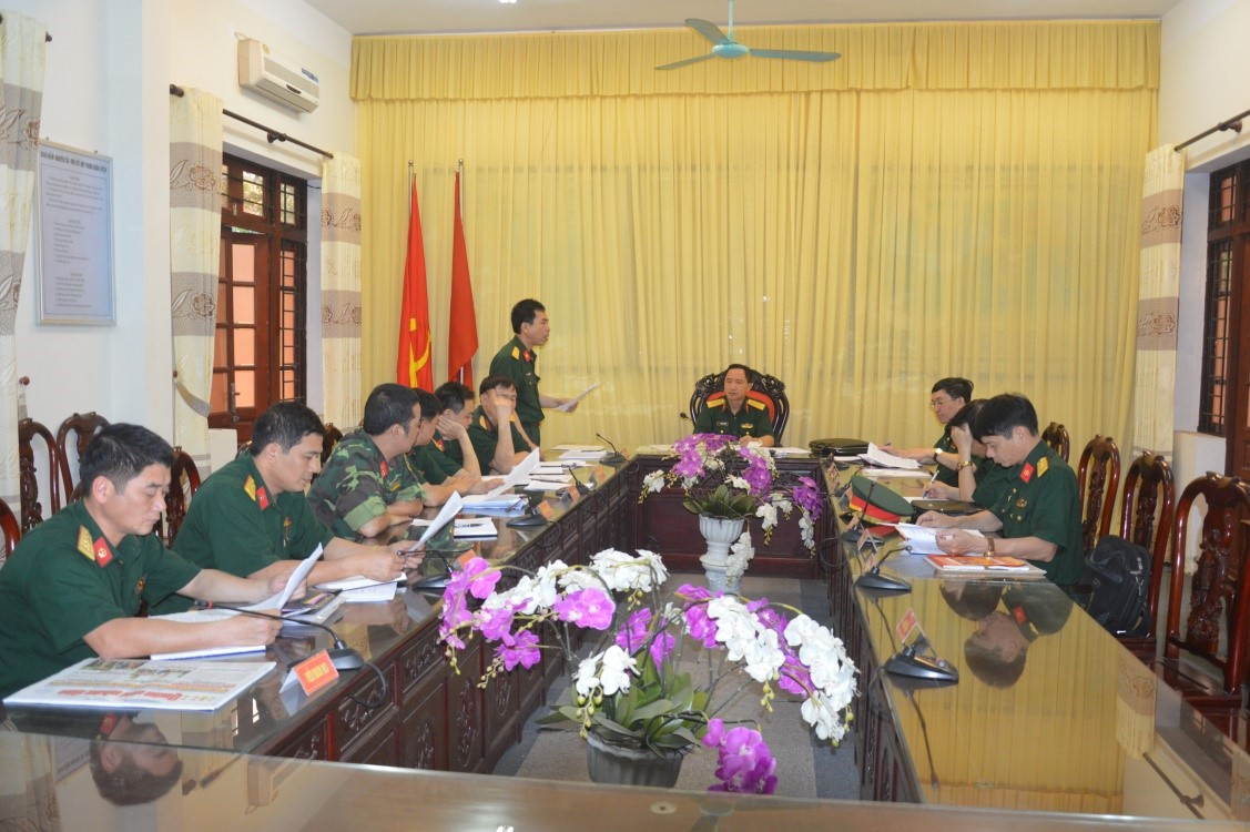 Bộ Tư lệnh Binh chủng Hóa học kiểm tra công tác chuẩn bị Bầu cử Quốc hội khóa XIV và Hội đông nhân dân các cấp nhiệm kỳ 2016 - 2021, tại Lữ đoàn 86