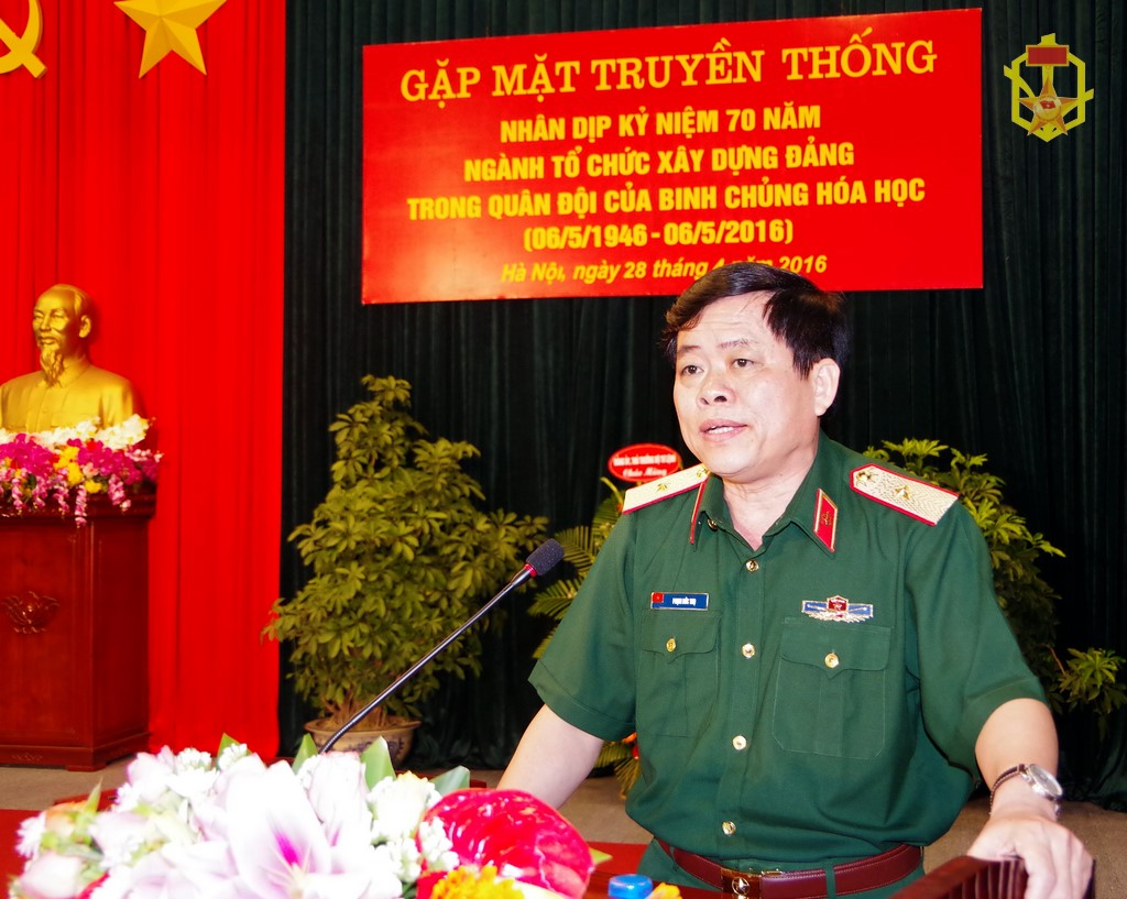 Binh chủng Hóa học tổ chức kỷ niệm 70 năm Ngày truyền thống Ngành Tổ chức Đảng