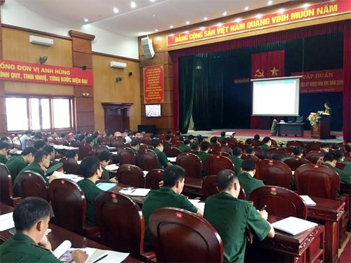 Tập huấn công tác kỹ thuật hóa học toàn quân năm 2016