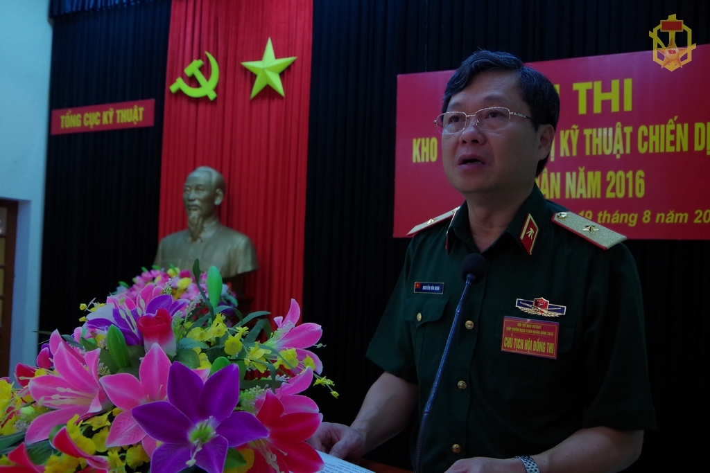 Kho K61 - Binh chủng Hóa học tham gia Hội thi kho VKTBKT cấp chiến dịch toàn quân năm 2016