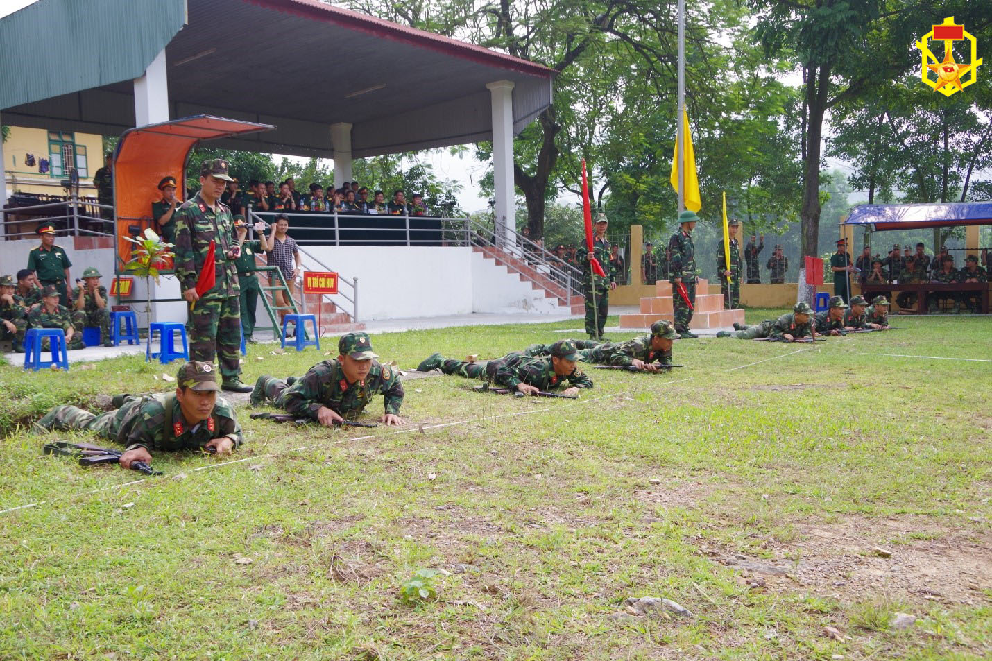 Binh chủng Hóa học tổ chức Hội thao bắn súng quân dụng và Hội thi sáng kiến trang thiết bị huấn luyện