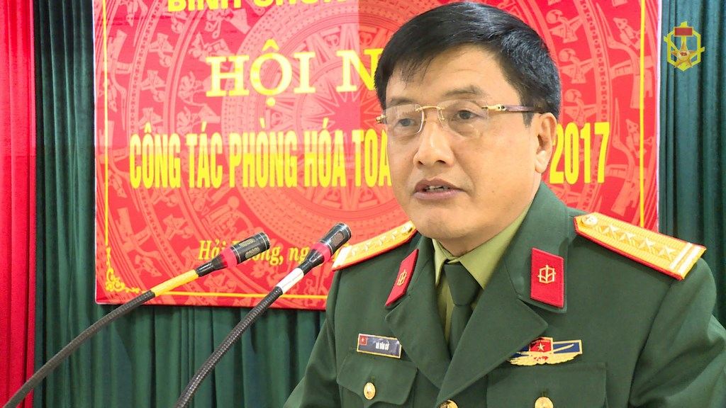 Hội nghị Phòng hóa toàn quân triển khai nhiệm vụ năm 2017