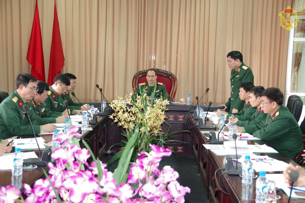 Đảng ủy Trường Sĩ quan Phòng hóa tổ chức kiểm điểm kết quả lãnh đạo Năm 2016 gắn với thực hiện Nghị quyết Trung ương 4 khóa XII