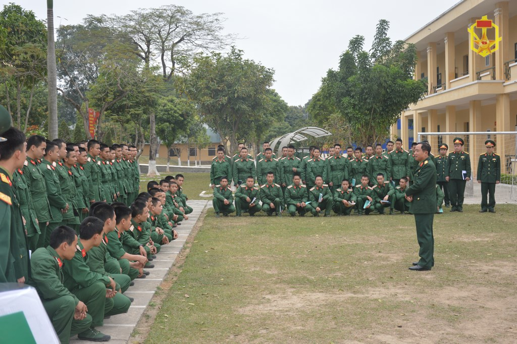 Lữ đoàn 86 làm tốt công tác tiếp nhận và chuẩn bị huấn luyện chiến sỹ mới năm 2017