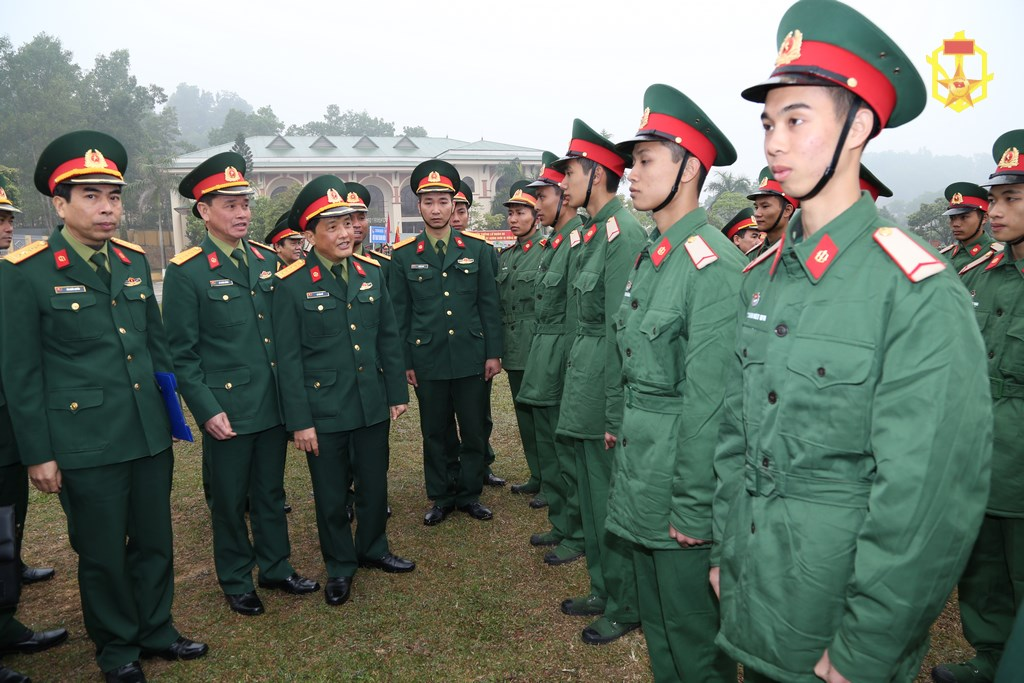 Các đơn vị thuộc Binh chủng Hóa học ra quân huấn luyện năm 2017