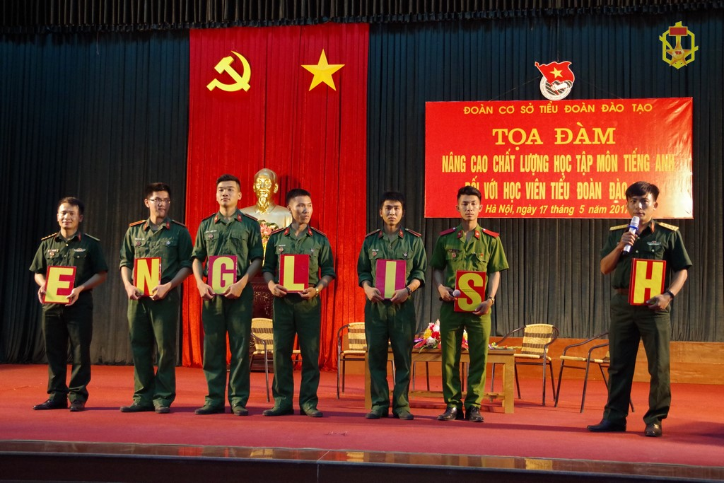 Đoàn cơ sở Tiểu đoàn Đào tạo (Trường SQPH) tổ chức tọa đàm nâng cao chất lượng học Tiếng Anh