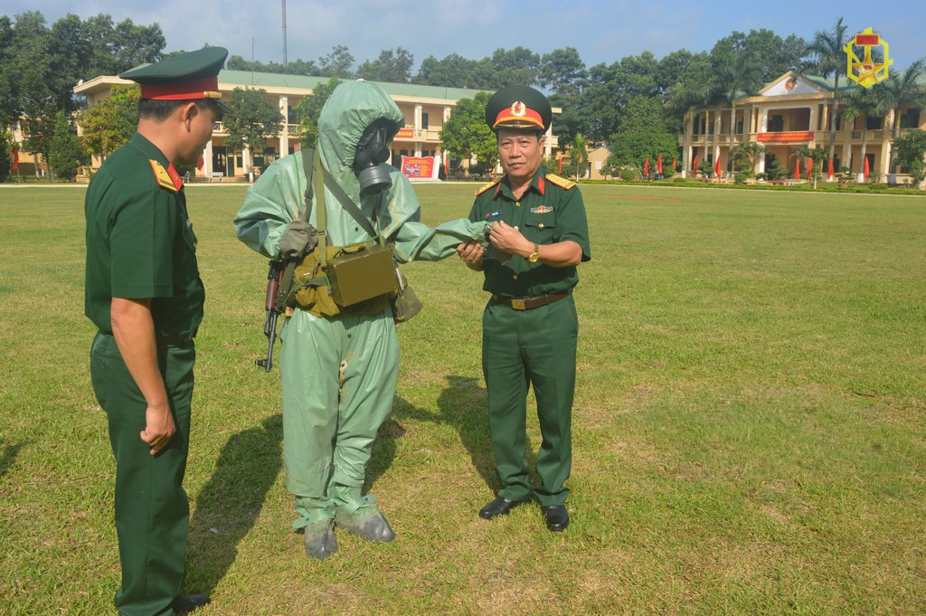 Tiểu đoàn 905 tổ chức thi Cán bộ Trung đội, Đại đội huấn luyện giỏi năm 2017