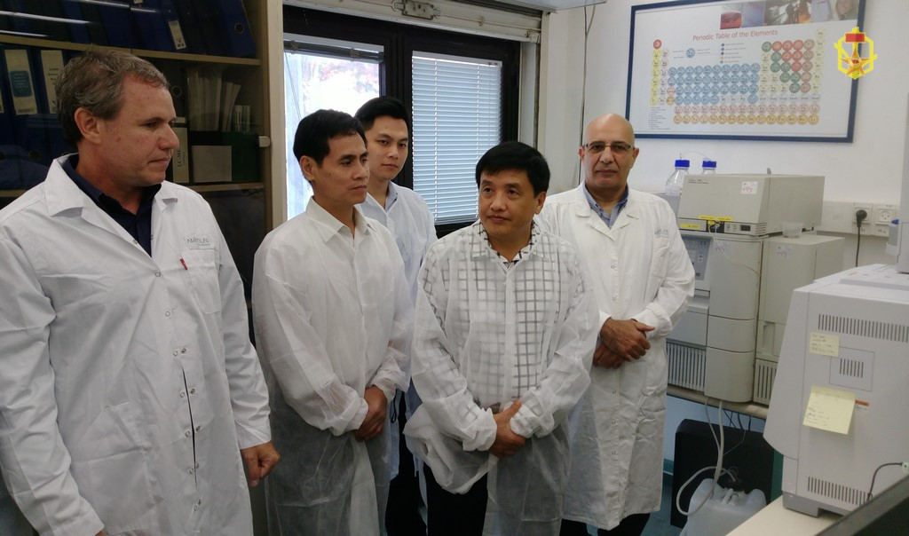Đoàn cán bộ Binh chủng khảo sát công nghệ xử lý dioxin tại Italy và Israel