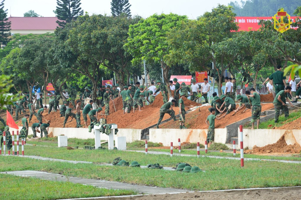 Kết quả phong trào thi đua “Xây dựng và quản lý doanh trại chính quy xanh, sạch, đẹp” giai đoạn 2012-2017