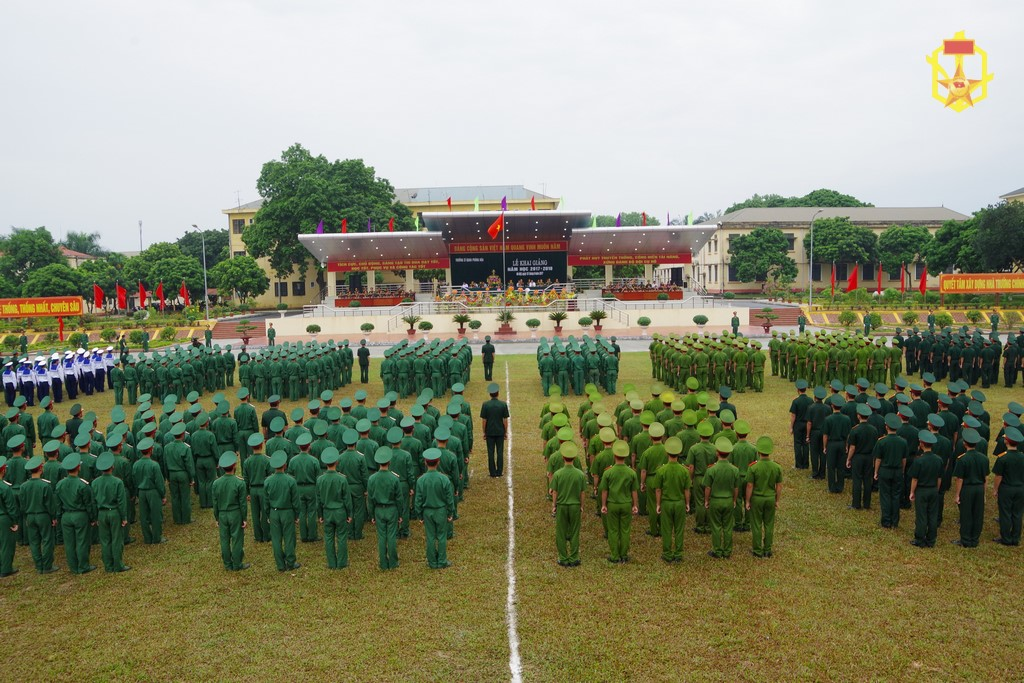 Trường Sĩ quan Phòng Hóa tổ chức khai giảng năm học 2016 - 2017