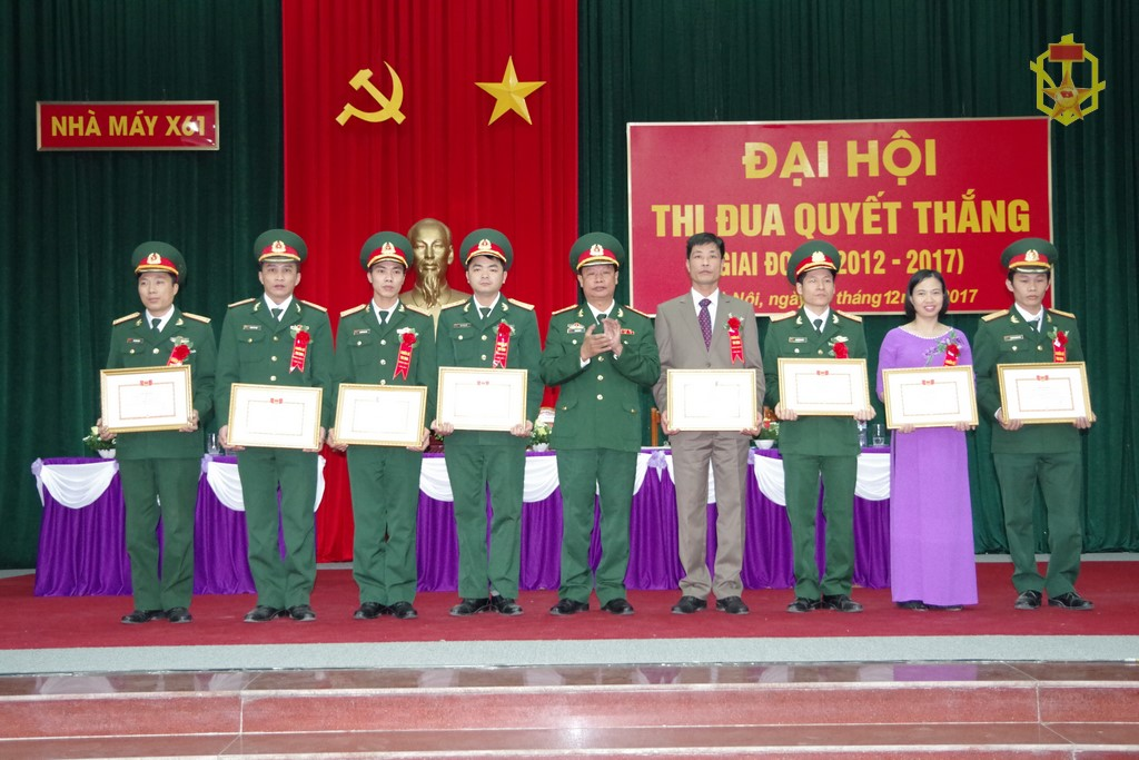 Nhà máy X61 tổ chức Đại hội thi đua Quyết thắng giai đoạn 2012 – 2017