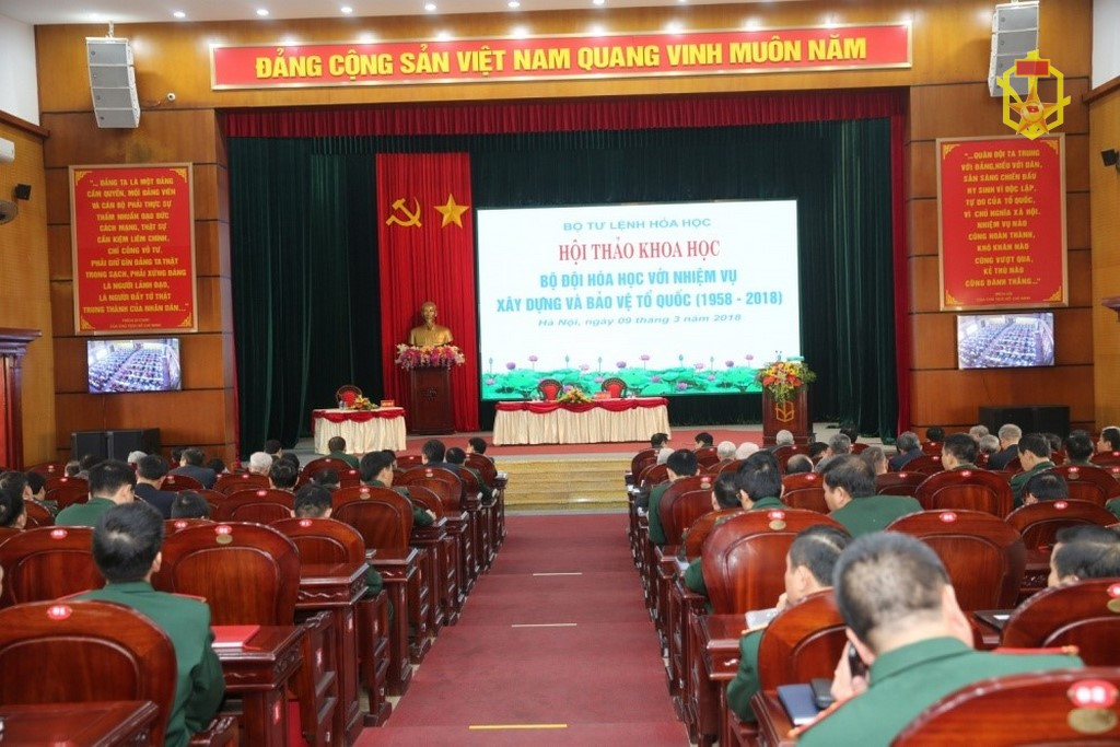 Bộ Tư lệnh Hóa học tổ chức Hội thảo Khoa học Bộ đội Hóa học với nhiệm vụ xây dựng và bảo vệ Tổ quốc (1958-2018)