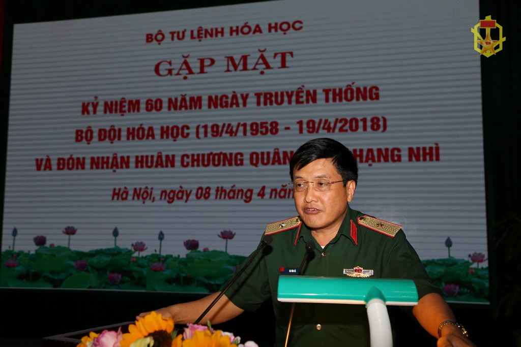 Binh chủng Hóa học tổ chức gặp mặt truyền thống