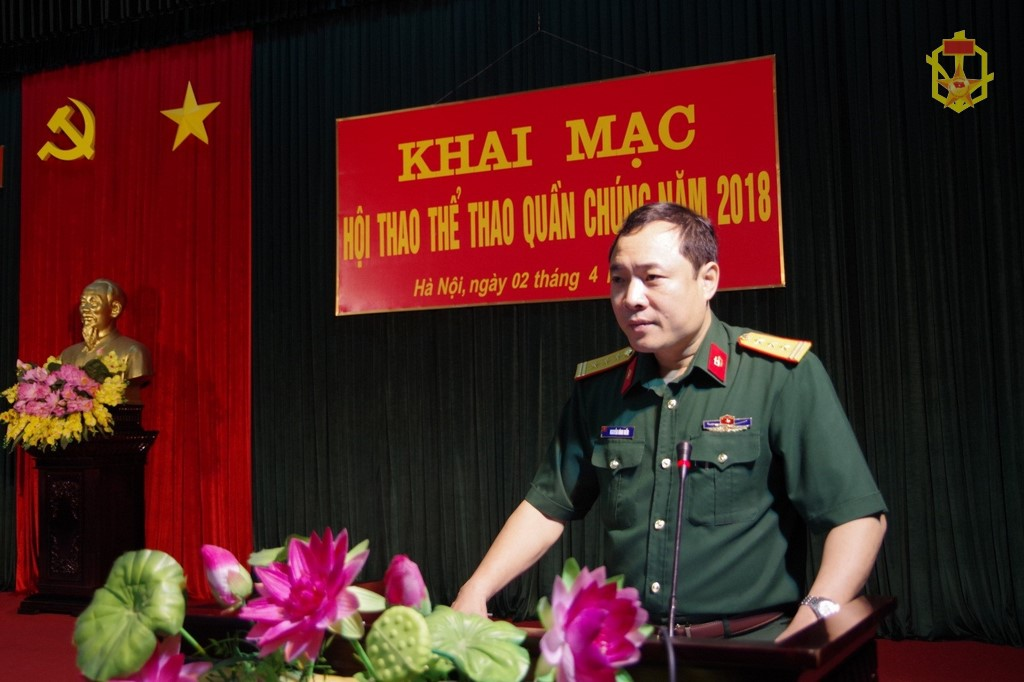 Hội thao Thể thao quần chúng chào mừng kỷ niệm 60 năm Ngày truyền thống Bộ đội Hóa học