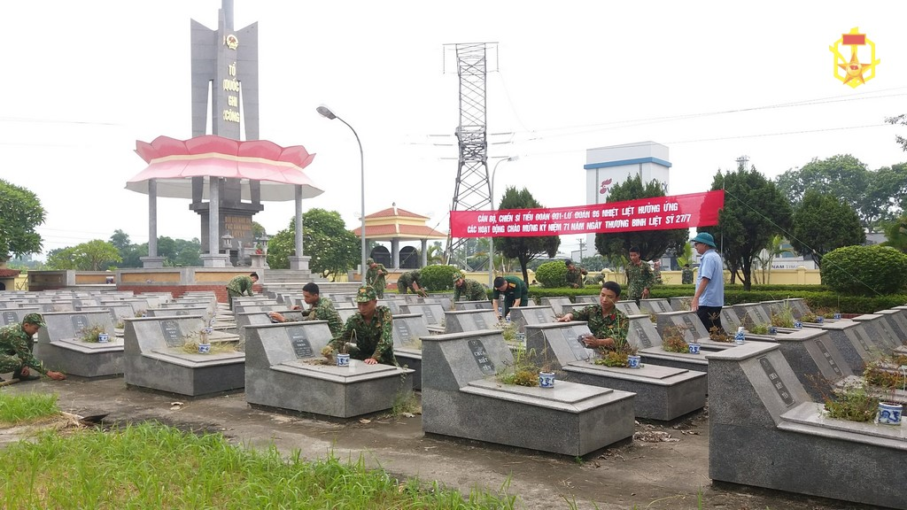 Một số hoạt động nổi bật hưởng ứng chiến dịch “tình nguyện hè” năm 2018 của đoàn cơ sở Lữ đoàn 86