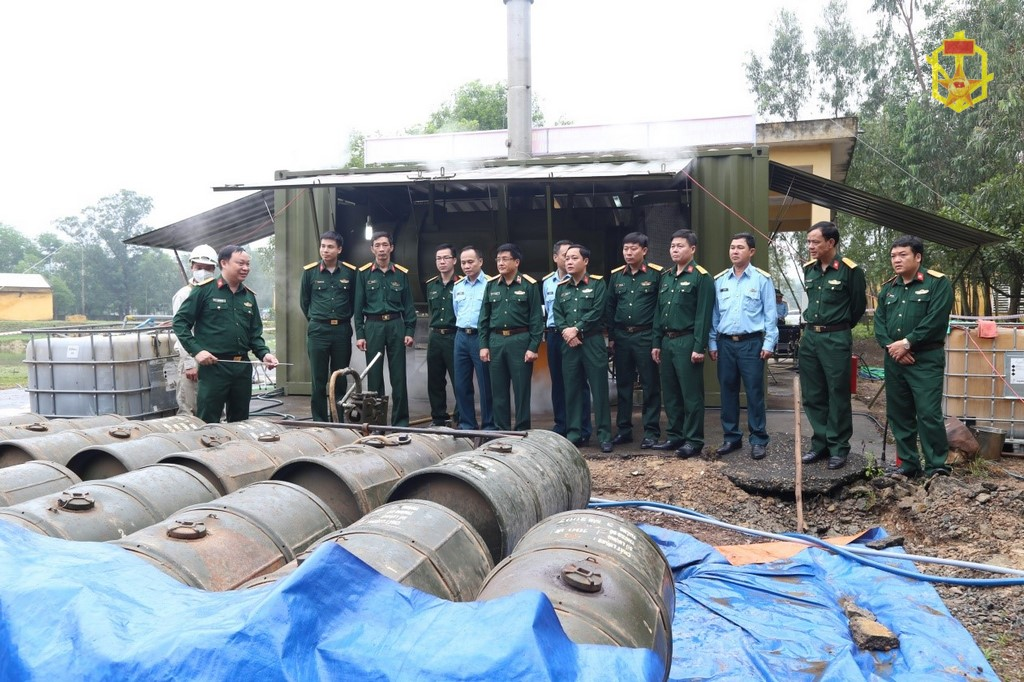 Đánh giá, nghiệm thu kết quả xử lý chất thải nguy hại