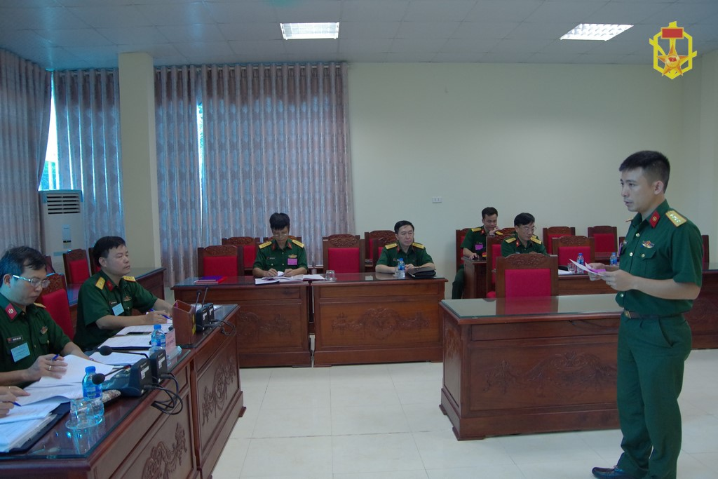 Trường Sĩ quan Phòng hóa tổ chức Hội thi bí thư chi bộ cơ sở