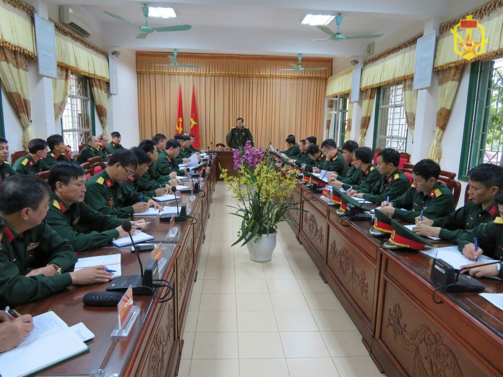 Bộ Tư lệnh Hóa học phúc tra kết quả xây dựng đơn vị vững mạnh toàn diện đối với Trường Sĩ quan Phòng hóa