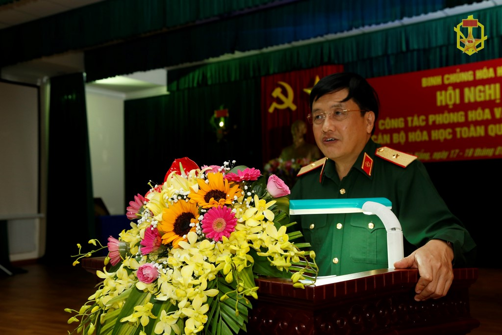 Hội nghị công tác Phòng hóa và tập huấn cán bộ hóa học toàn quân năm 2019