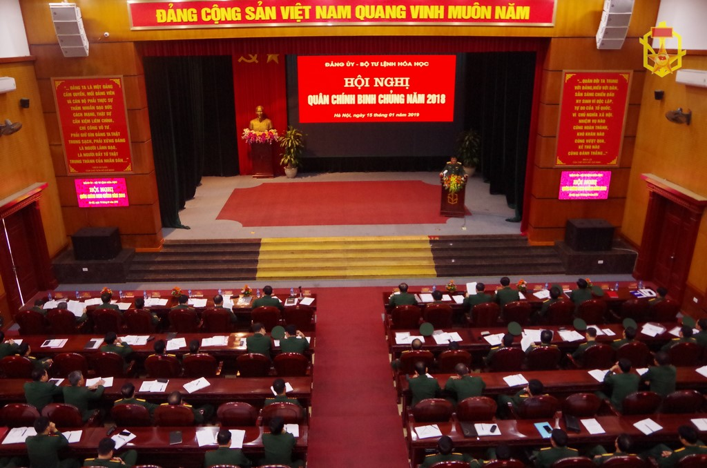 Binh chủng Hóa học tổ chức Hội nghị Quân chính năm 2018