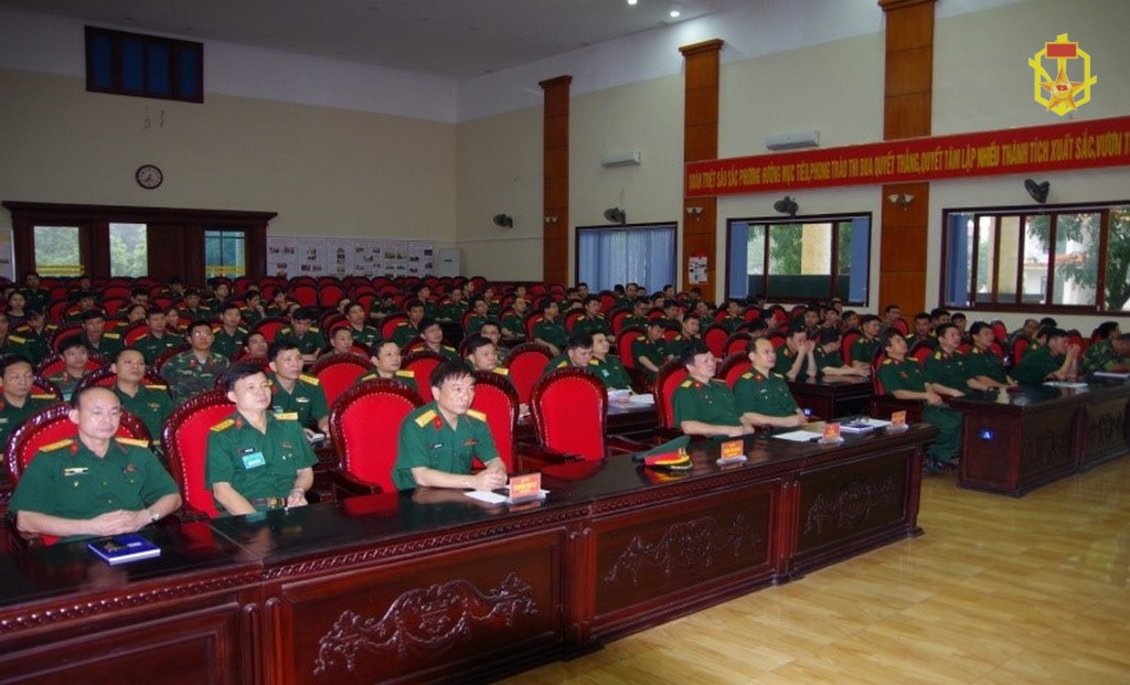 Trường Sĩ quan Phòng hóa tổ chức Hội thi cán bộ trung đội, đại đội, tiểu đoàn huấn luyện giỏi năm 2019