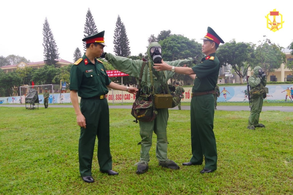 Lữ đoàn 86/binh chủng hóa học khai mạc hội thi cán bộ trung đội, đại đội, tiểu đoàn huấn luyện giỏi năm 2019