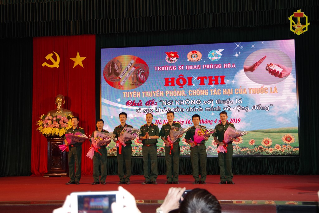 TSQ Phòng hóa tổ chức Hội thi tuyên truyền phòng chống tác hại của thuốc lá với chủ đề "Nói không với thuốc lá vì sức khỏe của chính mình và cộng đồng