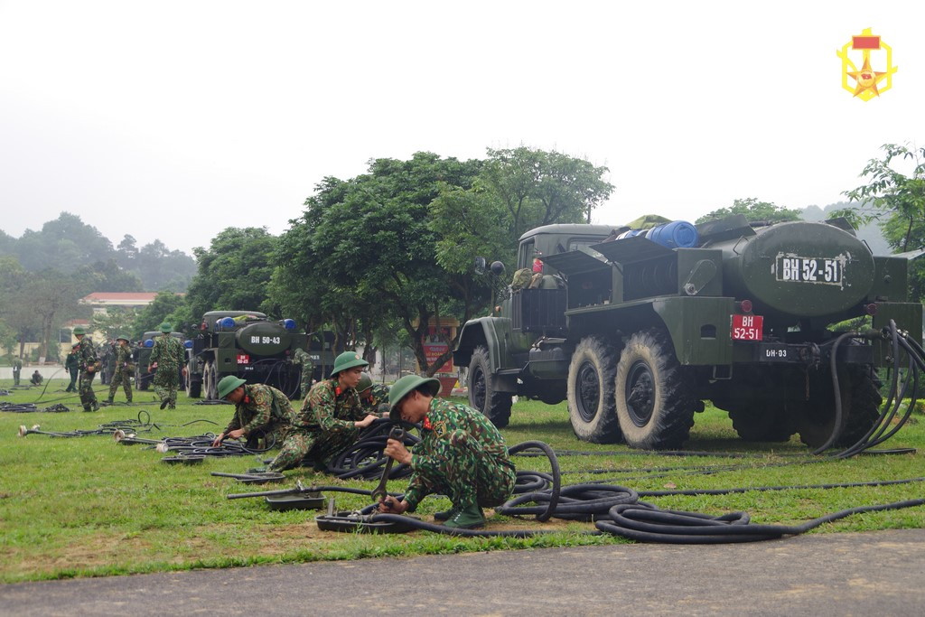 Bộ Tham mưu Binh chủng Hóa học kiểm tra công tác sẵn sàng chiến đấu (SSCĐ) tại Lữ đoàn 86