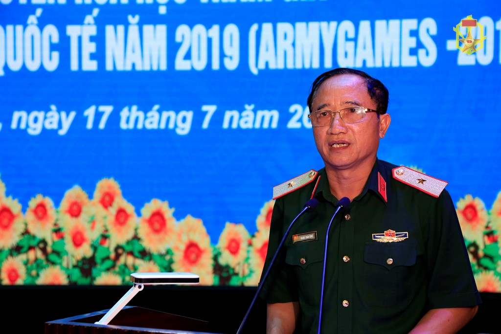 Lễ xuất quân Đội tuyển Hóa học tham gia Army Games 2019