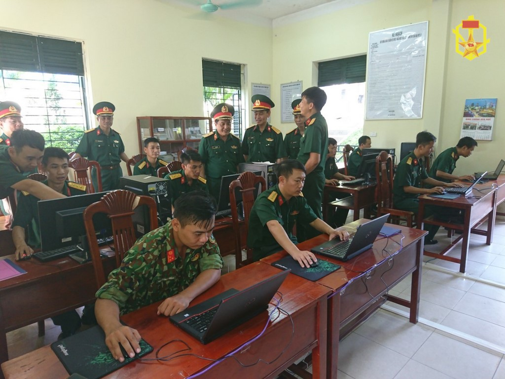 Lữ đoàn 86 tổ chức tập huấn, kiểm tra ứng dụng công nghệ thông tin trong cải cách thủ tục hành chính năm 2019
