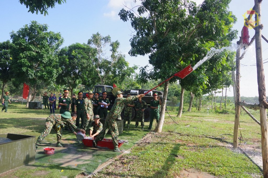 Lữ đoàn 87 tổ chức tốt Hội thi phòng cháy chữa cháy năm 2019
