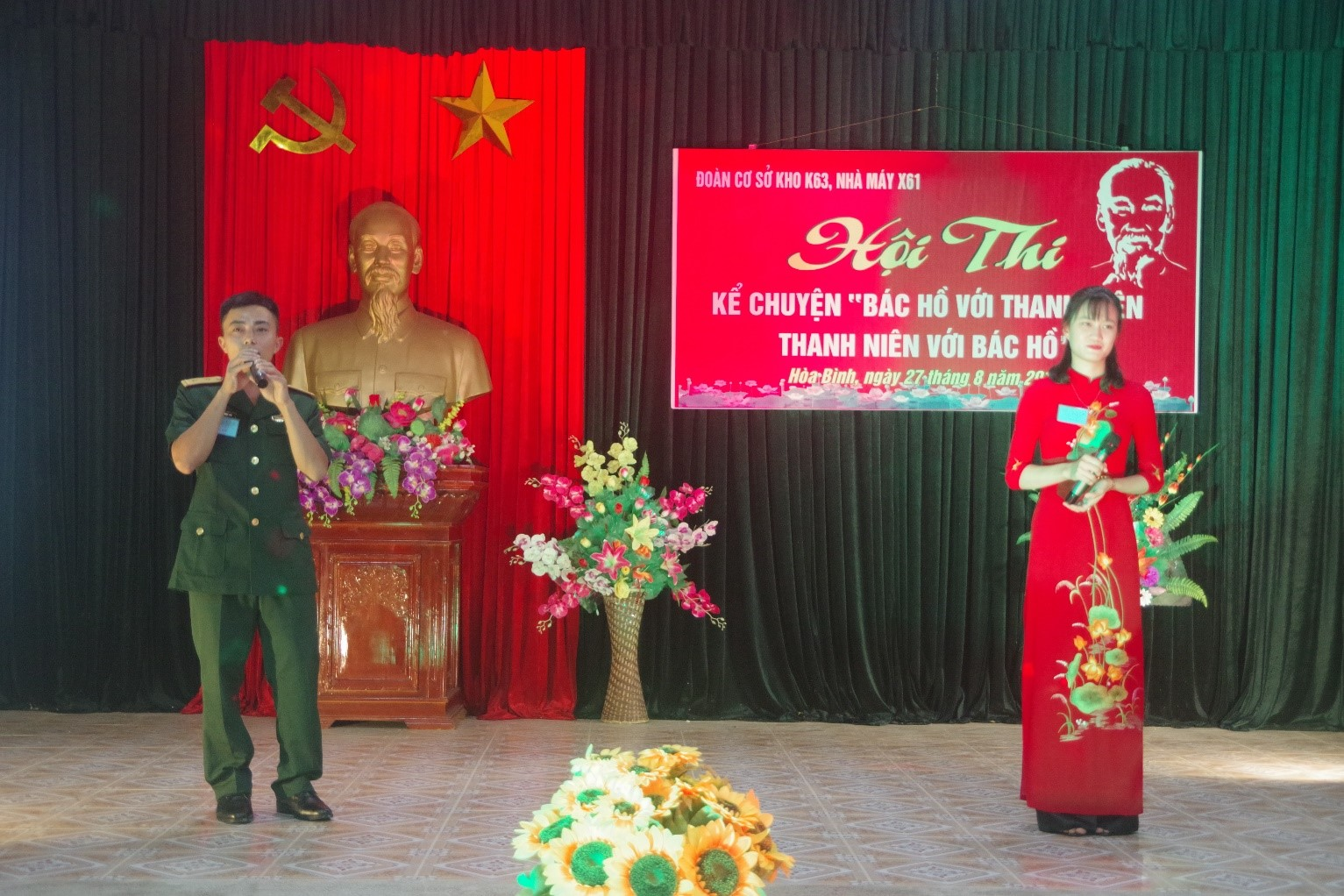 Kho K63 và Cơ sở 2, Nhà máy X61 tổ chức thành công Hội thi kể chuyện "Bác Hồ với Thanh niên, Thanh niên với bác Hồ