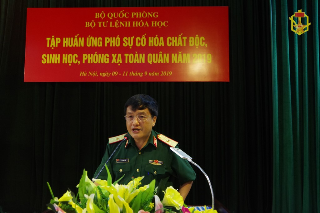 Binh chủng Hóa học tổ chức tập huấn toàn quân năm 2019