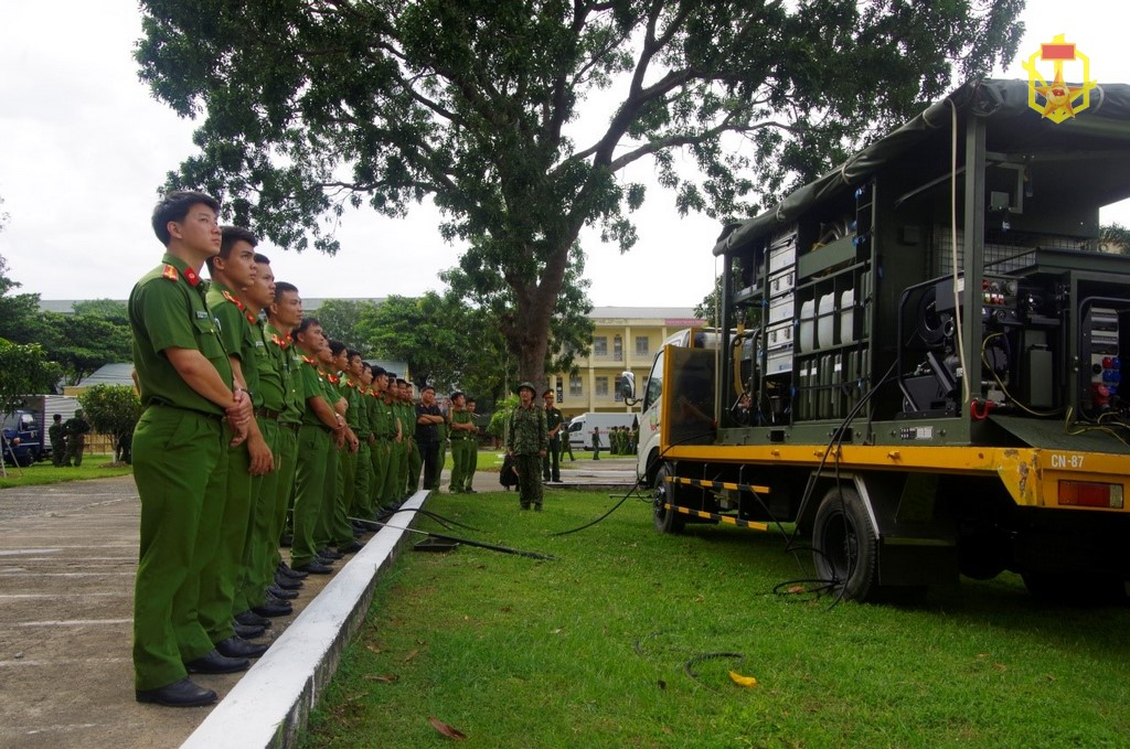 Lữ đoàn 87 tham gia tập huấn cho lực lượng đặc nhiệm các tỉnh phía nam của Bộ Tư lệnh Cảnh sát cơ động, Bộ công an