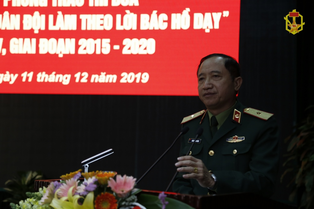 Hội nghị sơ kết Phong trào thi đua "Ngành Hậu cần Quân đội làm theo lời Bác Hồ dạy” giai đoạn 2015-2020.