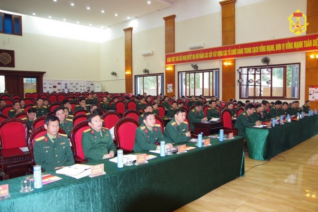 Trường Sĩ quan Phòng hóa tổ chức Hội nghị Quân chính năm 2019