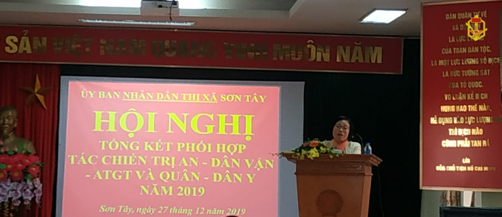 Trường Sĩ quan Phòng hóa với công tác phối hợp hoạt động Tác chiến, Trị an - Dân vận - ATGT và Quân - Dân y năm 2019