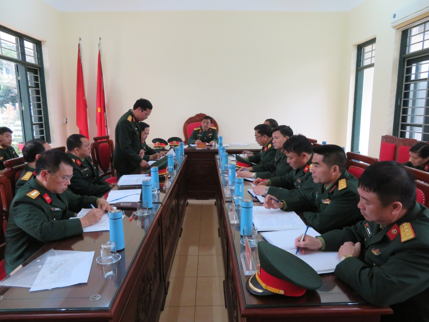 Bộ Tư lệnh Hóa học kiểm tra công tác chuẩn bị huấn luyện chiến đấu, dự Hội nghị quán triệt nhiệm vụ huấn luyện chiến đấu năm 2020 và phát động phong trào thi đua đối với Trường Sĩ quan Phòng hóa