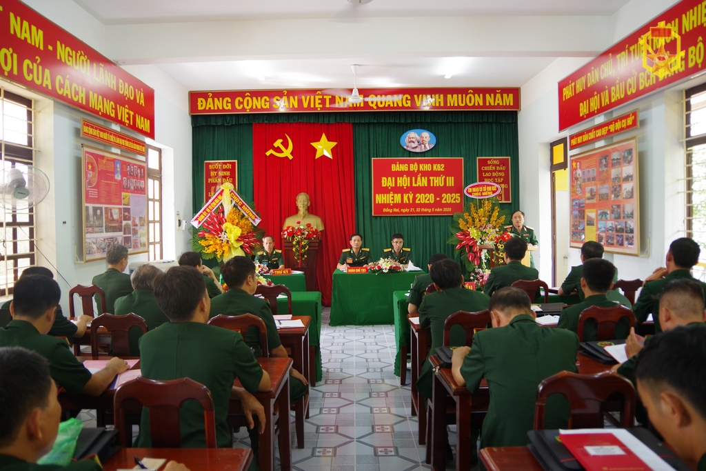 Đảng bộ Kho K62 Đại hội nhiệm kỳ 2020-2025