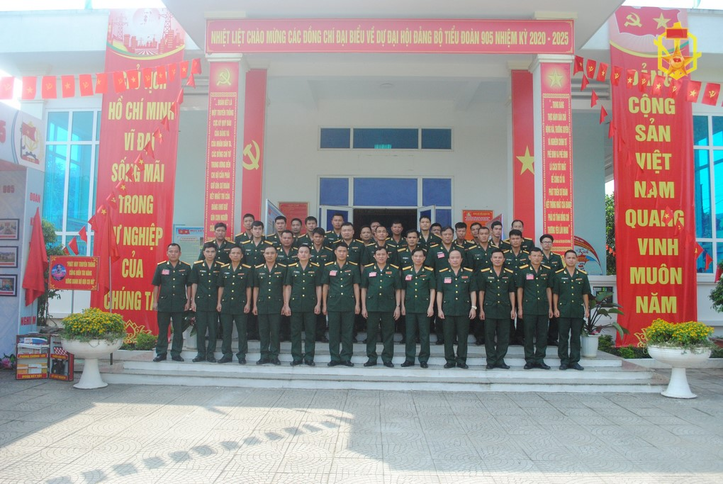 Đảng bộ Tiểu đoàn 905 tổ chức thành công đại hội nhiệm kỳ 2020 - 2025