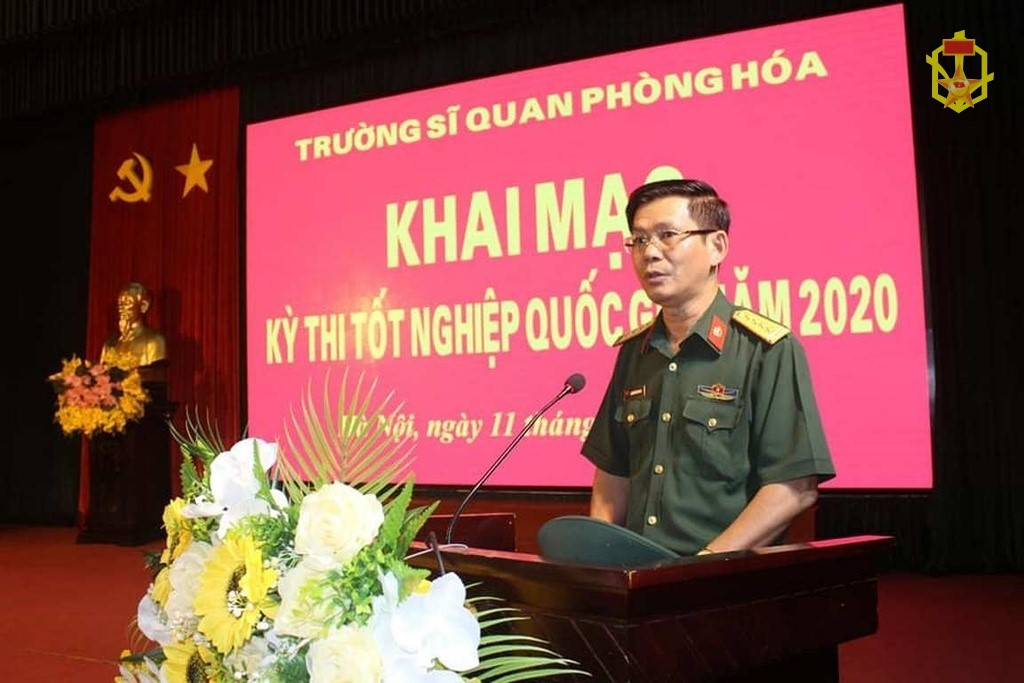 Trường Sĩ quan Phòng hoá tổ chức thành công kỳ thi Tốt nghiệp Quốc gia cho học viên đào tạo Sĩ quan Chỉ huy Kỹ thuật Hoá học, khoá 2016 - 2020
