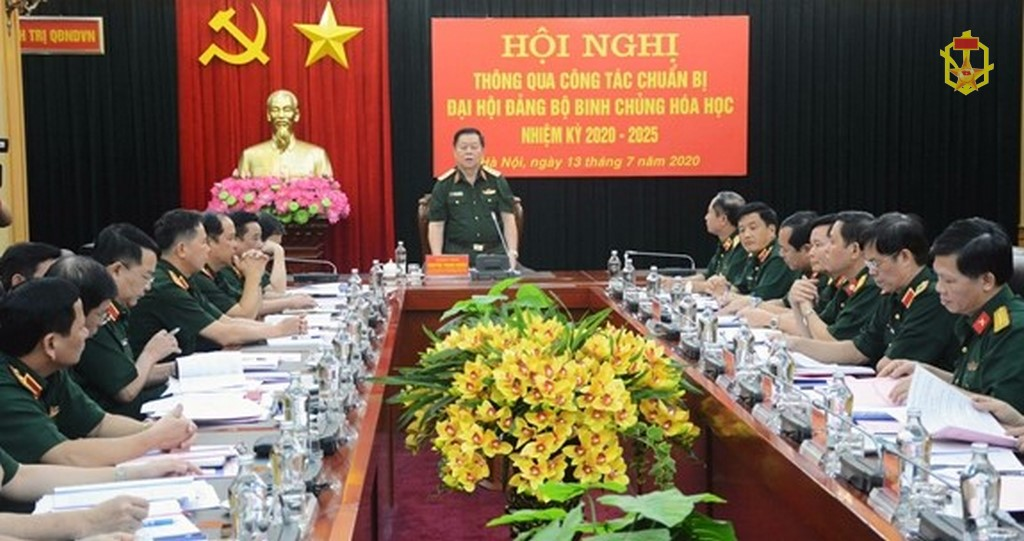 Thông qua công tác chuẩn bị Đại hội Đảng bộ Binh chủng Hóa học lần thứ IX