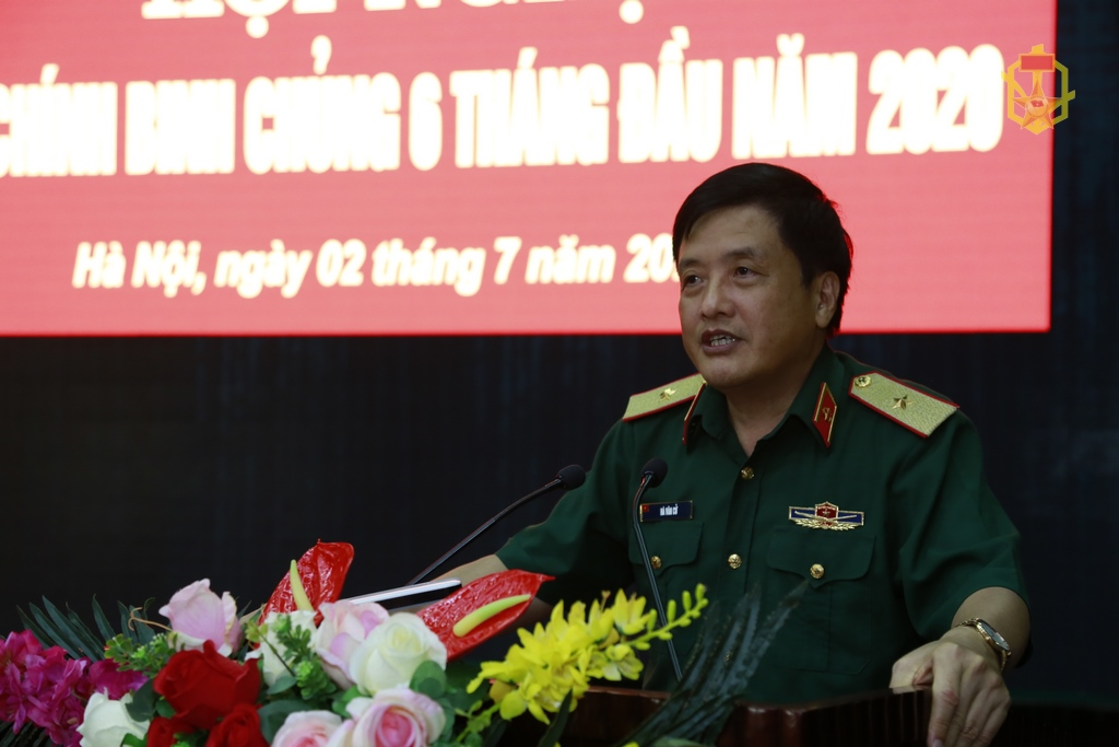 Binh chủng Hóa học tổ chức Hội quân chính 6 tháng đầu năm 2020