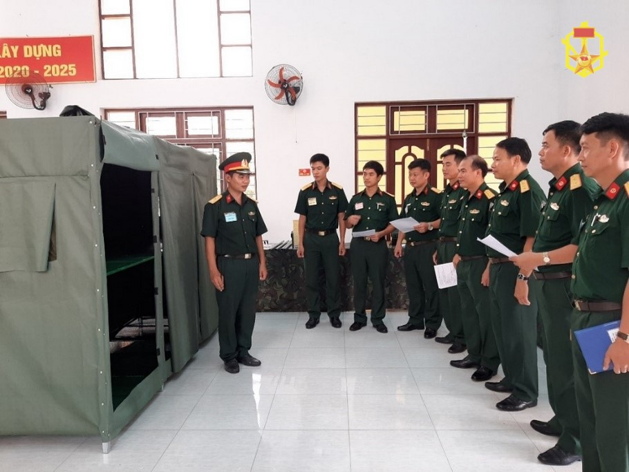 Lữ đoàn 87 tổ chức hội thi sáng kiến, cải tiến kỹ thuật, mô hình, trang thiết bị huấn luyện năm 2020