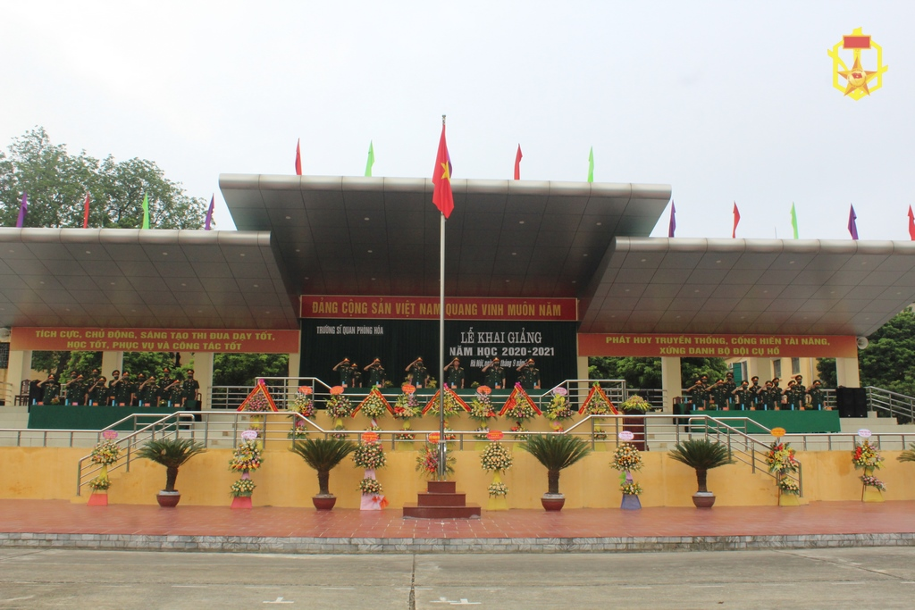 Trường Sĩ quan Phòng hóa tổ chức Lễ khai giảng năm học 2020-2021