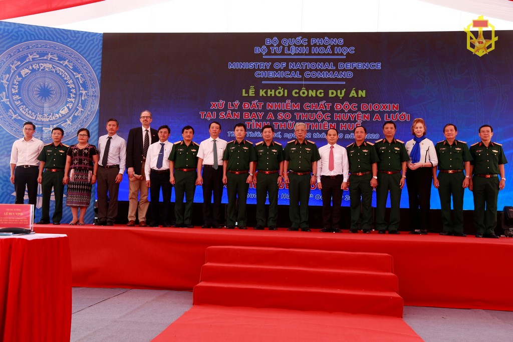 Xử lý đất nhiễm chất độc dioxin tại sân bay A So thuộc huyện A Lưới, tỉnh Thừa Thiên Huế