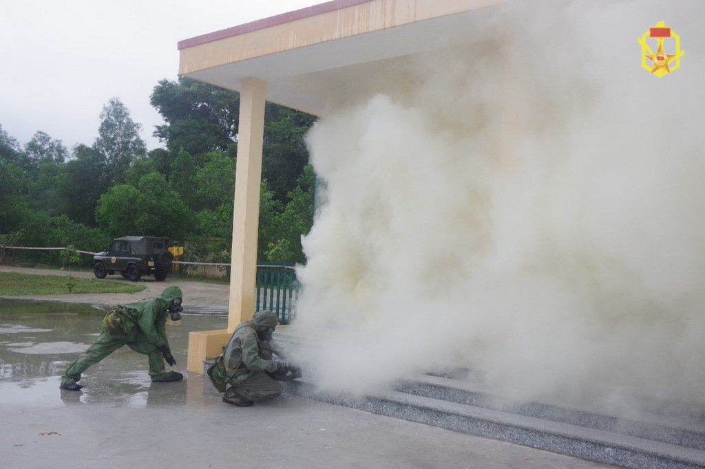 Lữ đoàn 87 hoàn thành tốt nhiệm vụ xây dựng đơn vị VMTD, Diễn tập chỉ huy - cơ quan 1 bên 2 cấp năm 2020